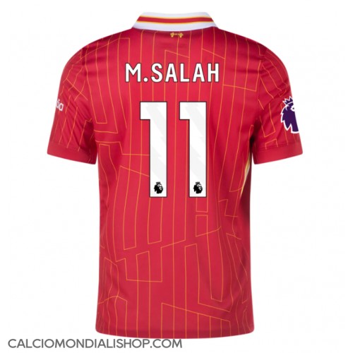 Maglie da calcio Liverpool Mohamed Salah #11 Prima Maglia 2024-25 Manica Corta